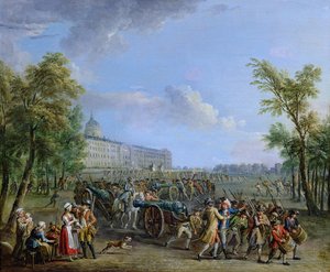 The Pillage of the Invalides, 14. juli 1789